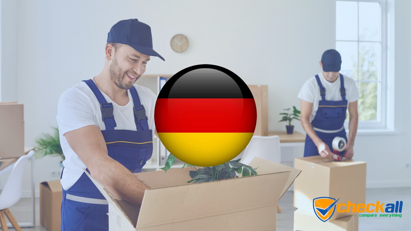Get a quote for moving to Germany