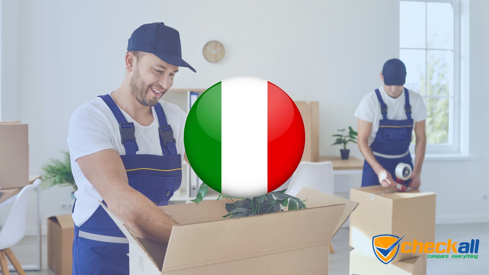 Déménagement de la Suisse vers l'Italie